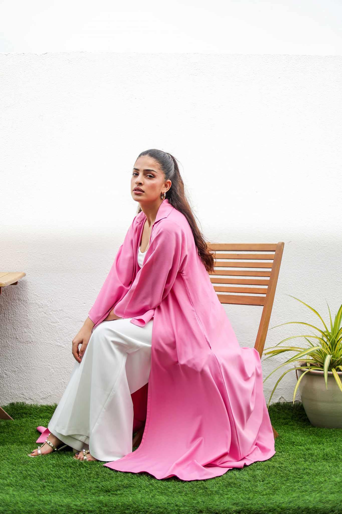 Algiers Abaya - Pink - Hayaa0fficial