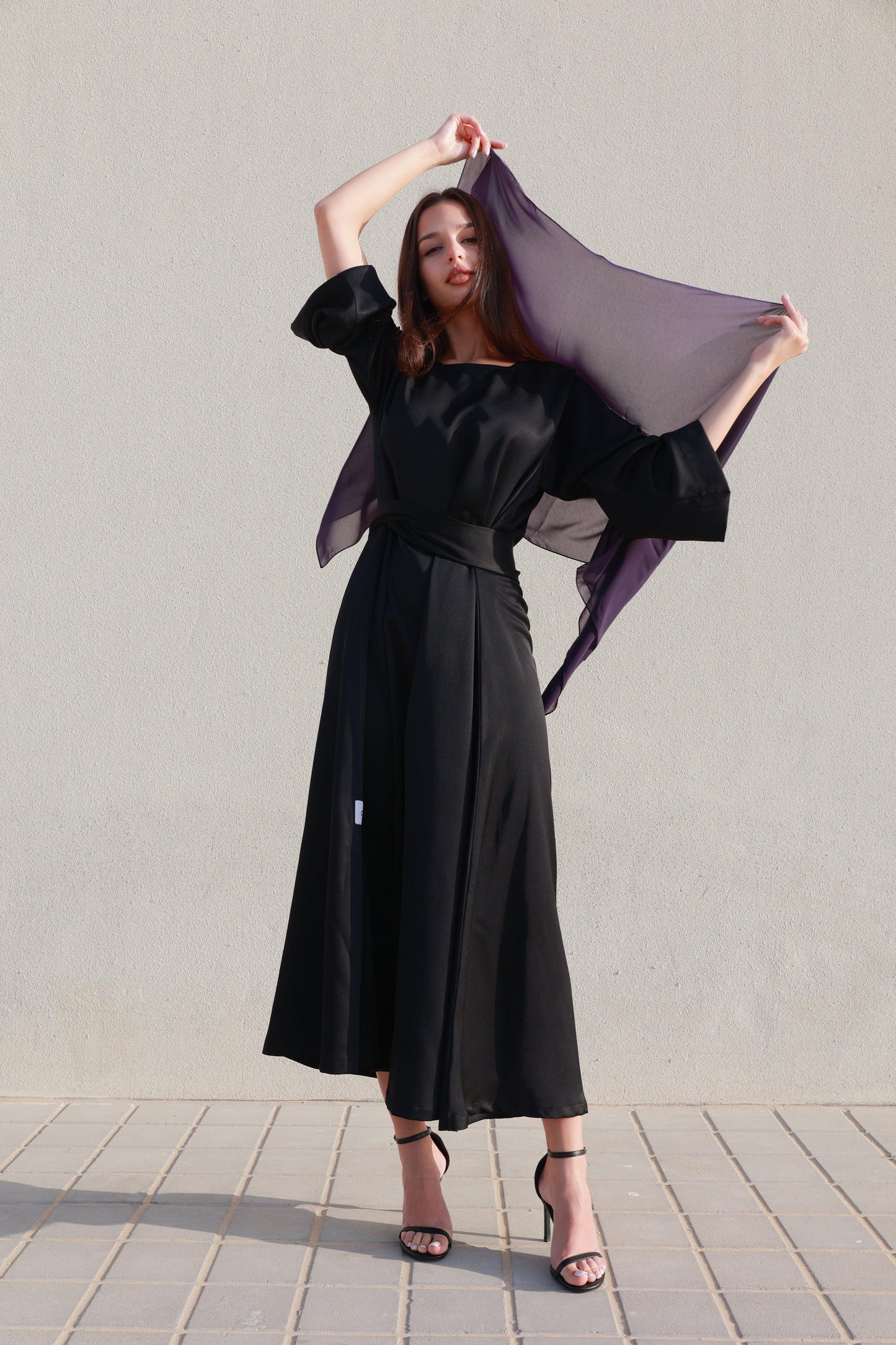 Bousaada Kaftan - Mysterious Black - Hayaa0fficial
