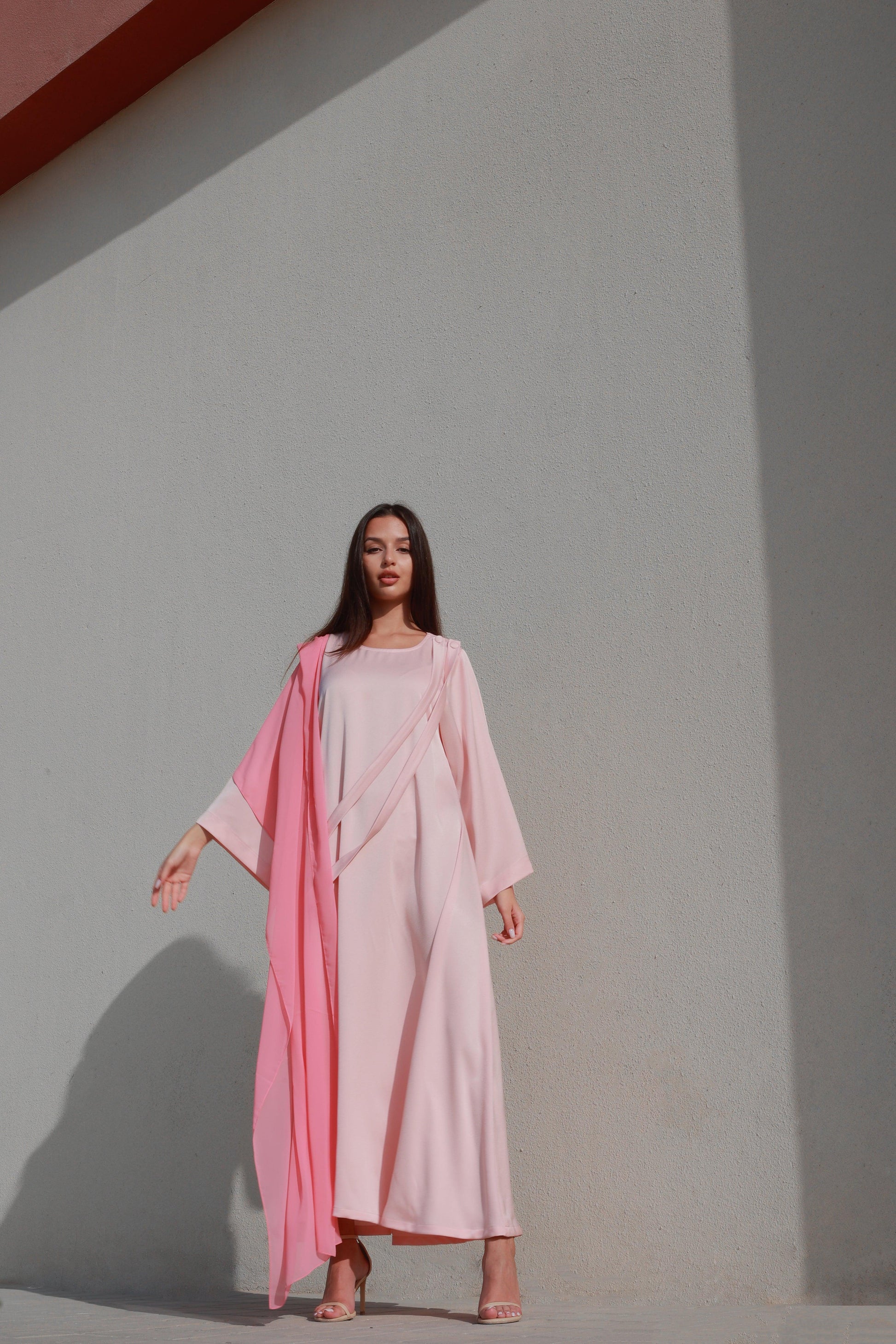 Bousaada Kaftan - Petal Pink - Hayaa0fficial