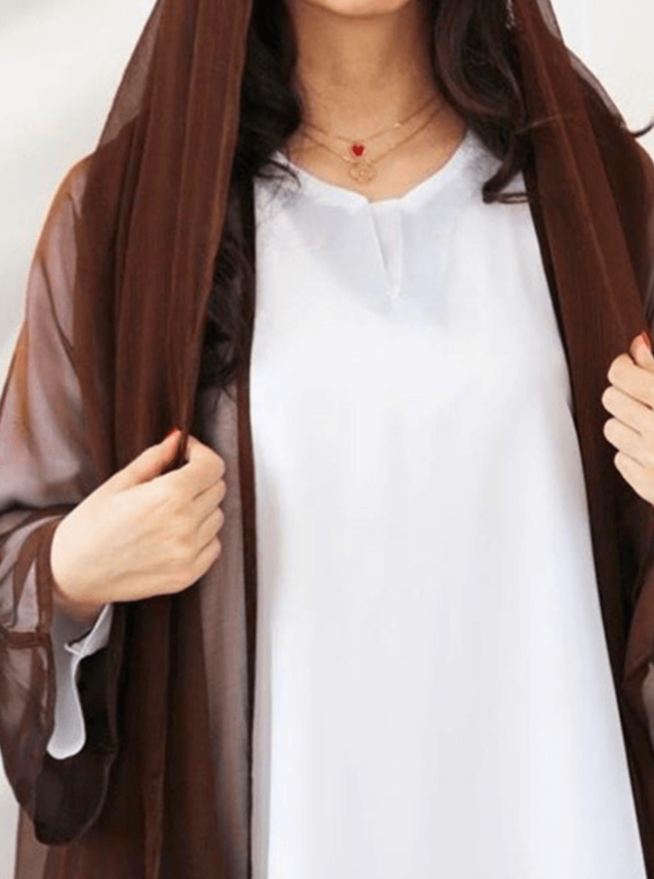 Jijel Abaya Set - Brown - Hayaa0fficial